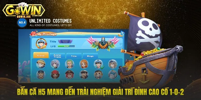 Bắn Cá H5 Mang Đến Trải Nghiệm Giải Trí Đỉnh Cao Có 1-0-2