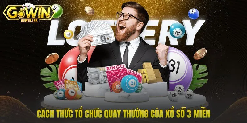 Cách thức tổ chức quay thưởng của xổ số 3 miền