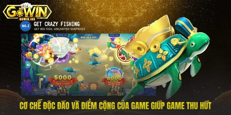 Cơ chế độc đáo và điểm cộng của game giúp game thu hút
